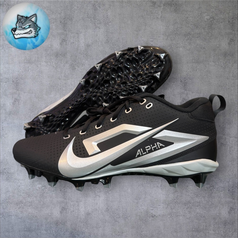 Nike Alpha‎ Menace Varsity 4 Oregon Player PE Football Cleats Men's Size 13.5 W
